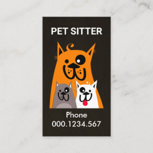 Happy Dog Family Pet Sitter Visitenkarte