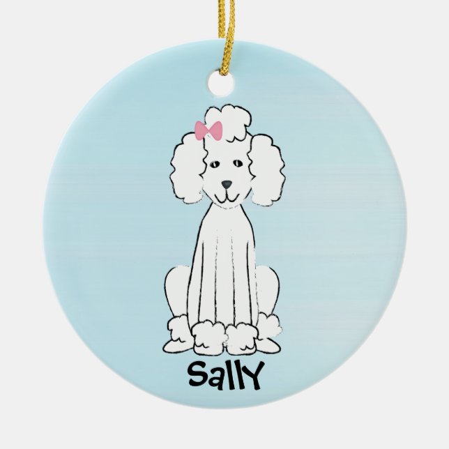 Happy Dog Holiday Ornament (Vorne)