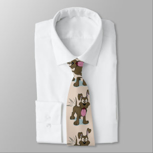 Happy Dog Necktie Krawatte