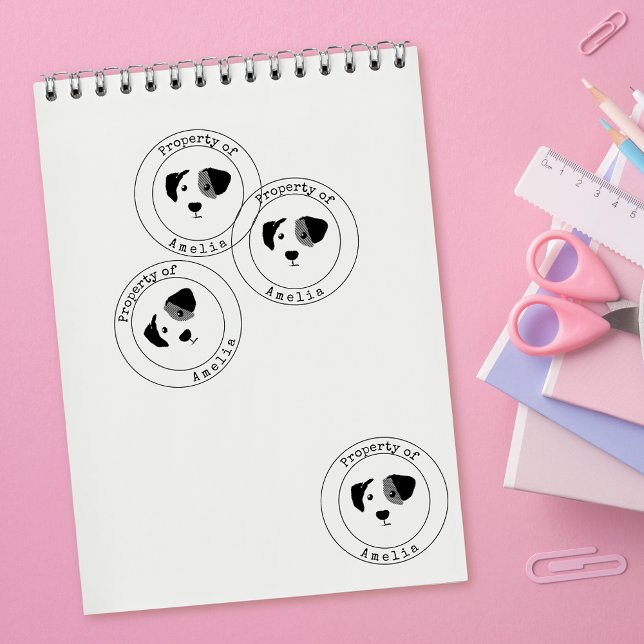 Happy Dog Property of Gummistempel (Von Creator hochgeladen)