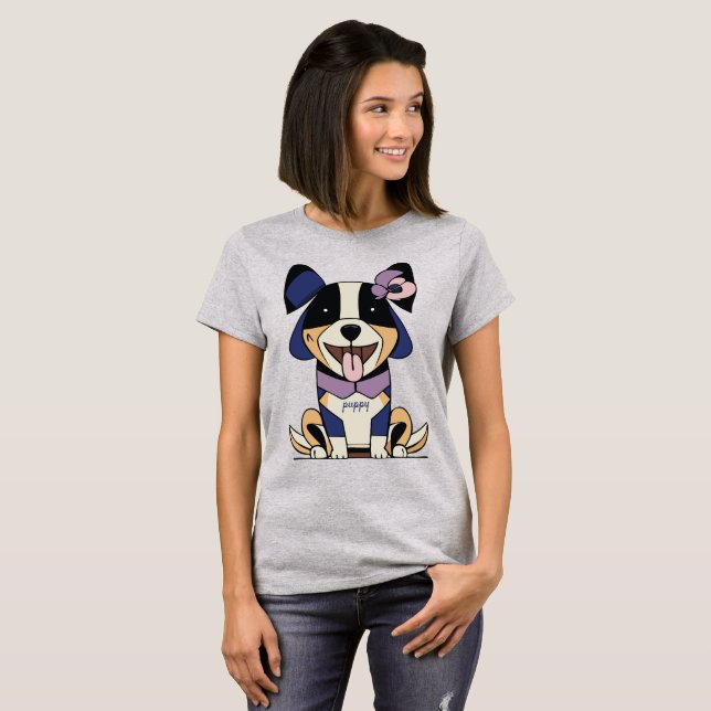 Happy Dog T-Shirt (Vorne ganz)
