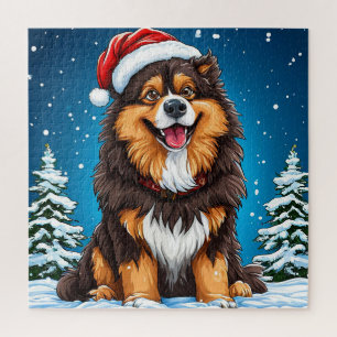 Happy Dog Wear Weihnachtsmannmütze