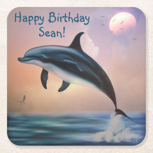 Happy Dolphin Untersetzer