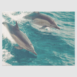 Happy Dolphins Seidenpapier
