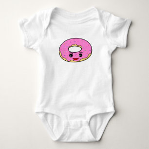 Happy Donuts Kawaii Baby Strampler