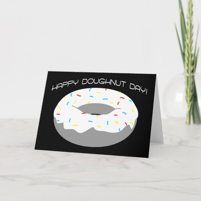 Happy Dounut Day! Karte (Vorderseite)
