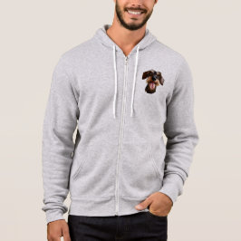 Happy Drahthaar Dackel Hoodie
