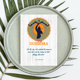 Happy Dussehra Vijayadashmi Karte