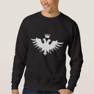 Happy Dyngus Day Polska Polnischer Weißer Adler 5 Sweatshirt