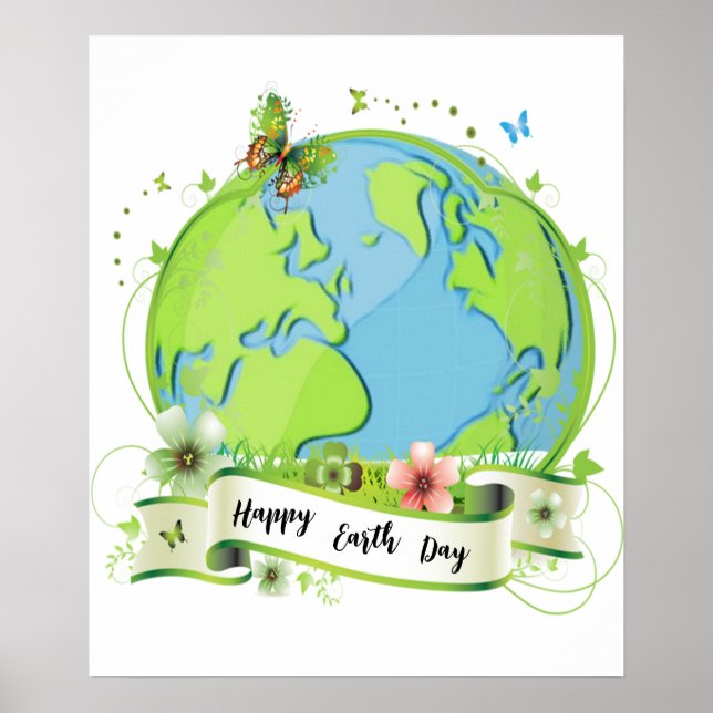 Happy Earth Day 2024 Poster (Vorne)