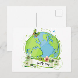 Happy Earth Day 2024 Postkarte