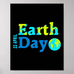 Happy Earth Day 2025 - Geschenke Earth Day Kids Bo Poster
