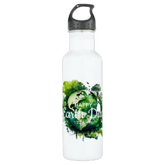 Happy earth day celebration 2026 edelstahlflasche