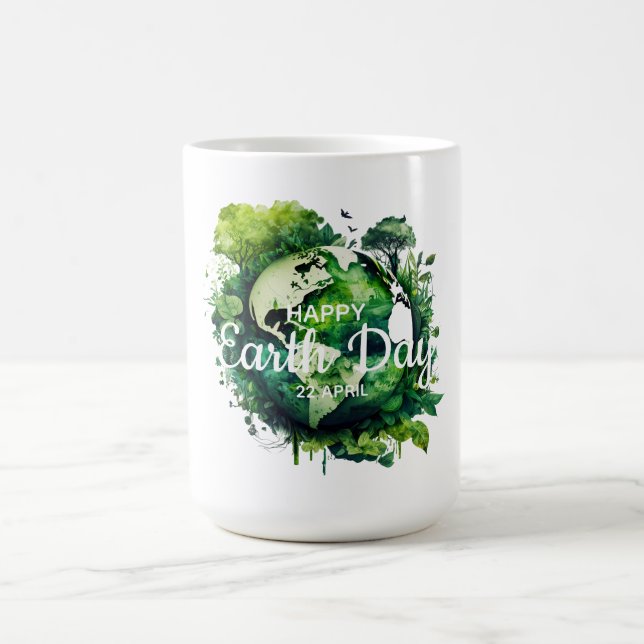 Happy earth day  celebration 2026 kaffeetasse (Mittel)