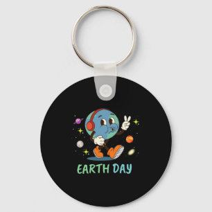 Happy Earth Day Funny Earth Day Kinder Kleinkind B Schlüsselanhänger