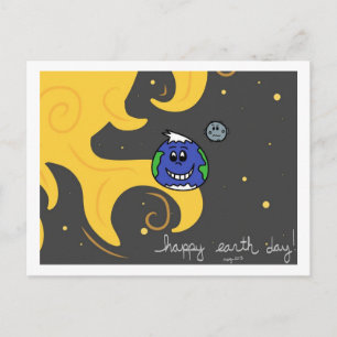 Happy Earth Day - Postcard Postkarte