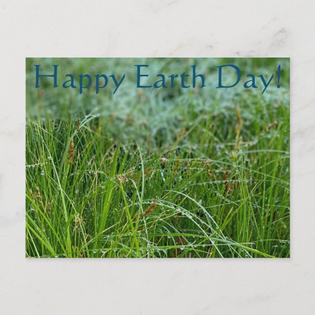 Happy Earth Day! Postkarte (Vorderseite)