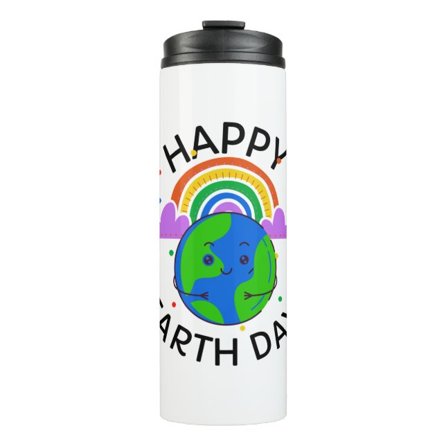 Happy Earth Day Thermosbecher (Vorderseite)
