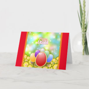 Happy East Holiday Bunny Frische Pasta machen Feiertagskarte