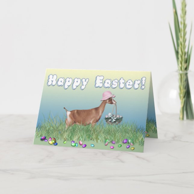 Happy East Toggenburg Feiertagskarte (Vorderseite)