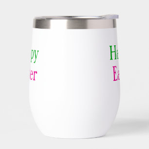 Happy easter boho vert rose enfants ajouter nom ti