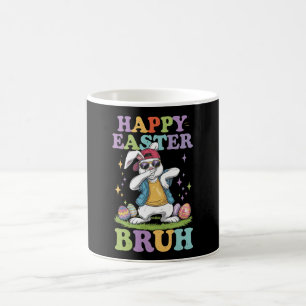 Happy Easter Bruh Funny Dabbing Bunny Rabbit Bro Kaffeetasse