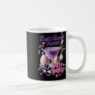 Happy Easter Bunny Favorite Hot Mess Niedlich Mart Kaffeetasse