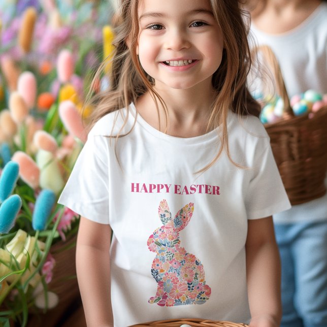 Happy Easter | Bunny Kids T-Shirt (Von Creator hochgeladen)