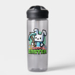 Happy Easter Bunny Pixel Game  Trinkflasche<br><div class="desc">Happy Easter Bunny Pixel Game</div>