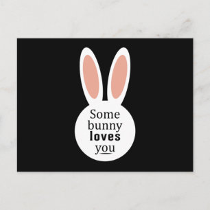 Happy Easter Bunny Spring Ostereier Funny Gift Postkarte