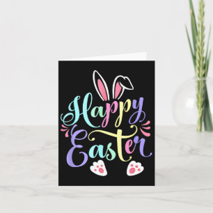 Happy Easter Bunny Spring Ostereier Osterfeier Shi Karte