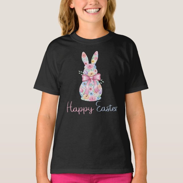 Happy Easter Bunny T-Shirt (Vorderseite)