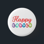 Happy Easter Button<br><div class="desc">Happy Easter</div>