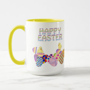 Happy Easter Chicks Tasse