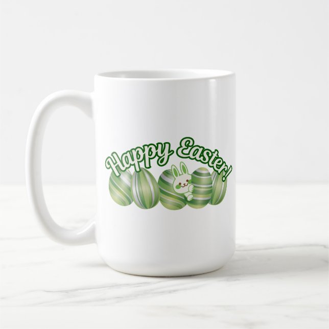 Happy Easter Coffee Mug Kaffeetasse (Links)