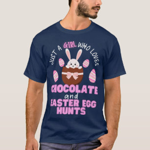 Happy Easter Day Girls Ostereier Hunt Bunnies Fan T-Shirt