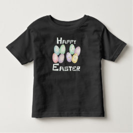 Happy Easter, Easter Eggs Hunt  Kleinkind T-shirt
