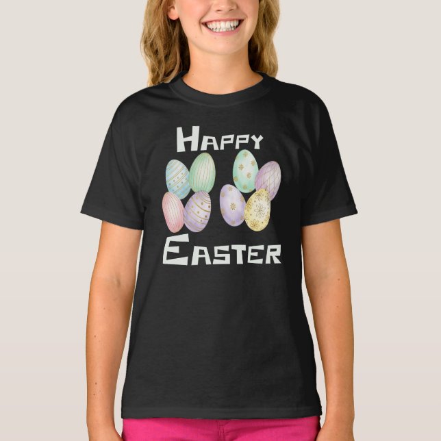 Happy Easter, Easter Eggs Hunt  T-Shirt (Vorderseite)