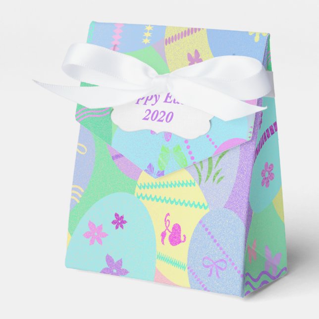 Happy Easter Eier Design Geschenkschachtel (Vorderseite)
