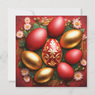 Happy Easter Eier Feiertagskarte