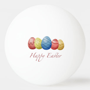 Happy Easter Eier Tischtennisball