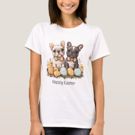 Happy Easter French Bulldogs T-Shirt