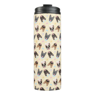 Happy Easter French Bulldogs Thermosbecher