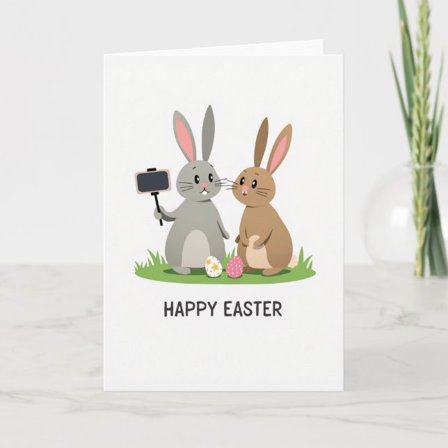 Happy Easter Friends Card Karte (Vorderseite)