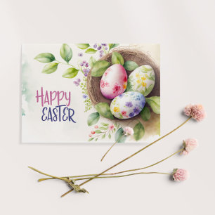 Happy Easter Greeting Card Dankeskarte