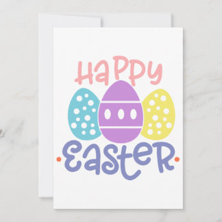 Happy Easter Greeting Card Feiertagskarte