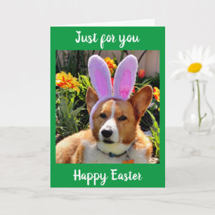 **HAPPY EASTER** HAT MEINE OHREN FÜR "SIE" AUSGESP KARTE