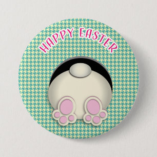 HAPPY EASTER Hintern SCHALTFLÄCHE Button