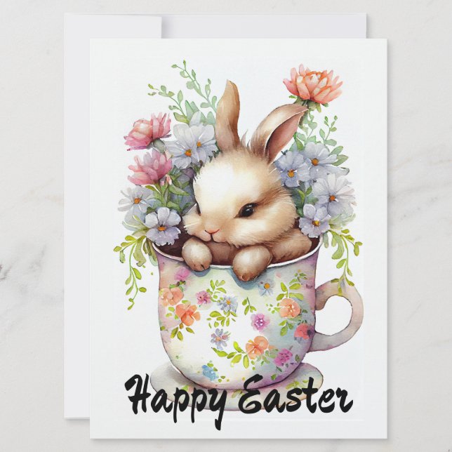 Happy Easter Holiday Card Feiertagskarte (Vorderseite)