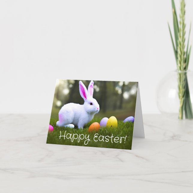 Happy Easter Holiday Card Feiertagskarte (Vorderseite)
